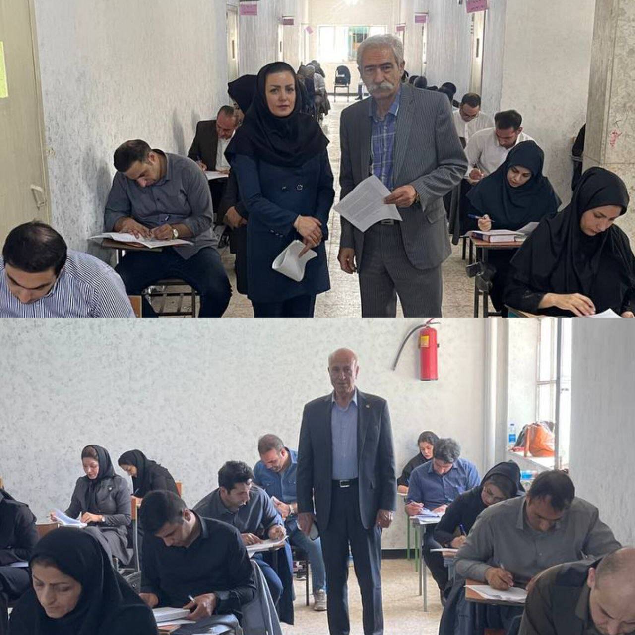 گزارش تصویری از برگزاری آزمون اختبار کارآموزان ورودی ۹۹ در تاریخ ۲۰/ ۵/ ۱۴۰۲